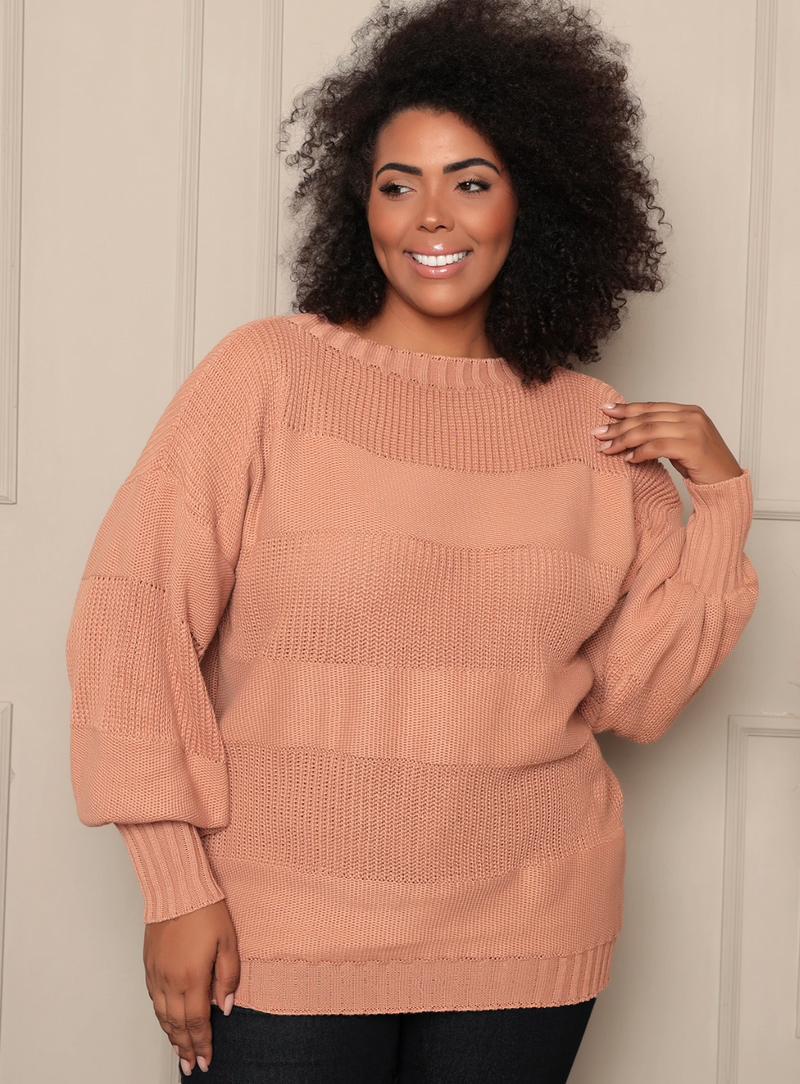 Blusa de tricô