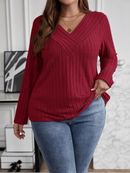 Blusa decote em V