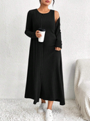 Conjunto Vestido + Cardigã