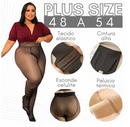 Meia Calça Peluciada| Plus Size 48 Ao 54