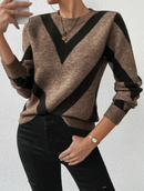 Blusa de inverno estampada