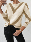 Blusa de inverno estampada