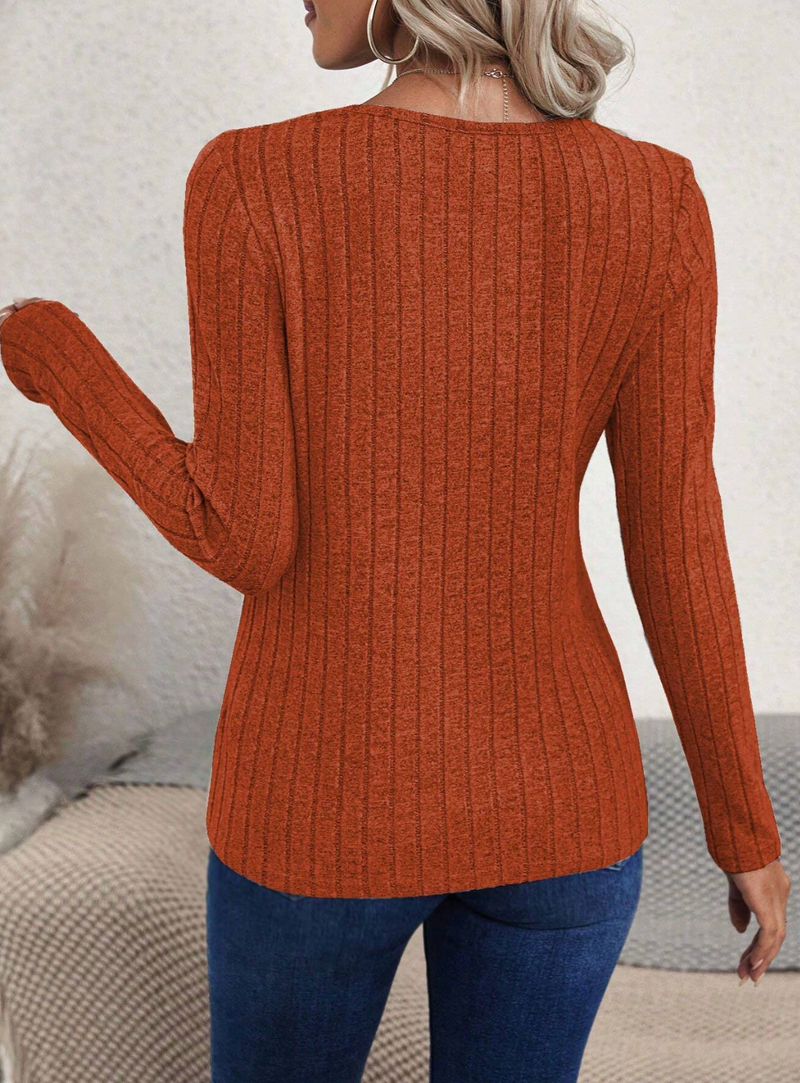 Blusa com detalhes de botão
