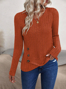 Blusa com detalhes de botão