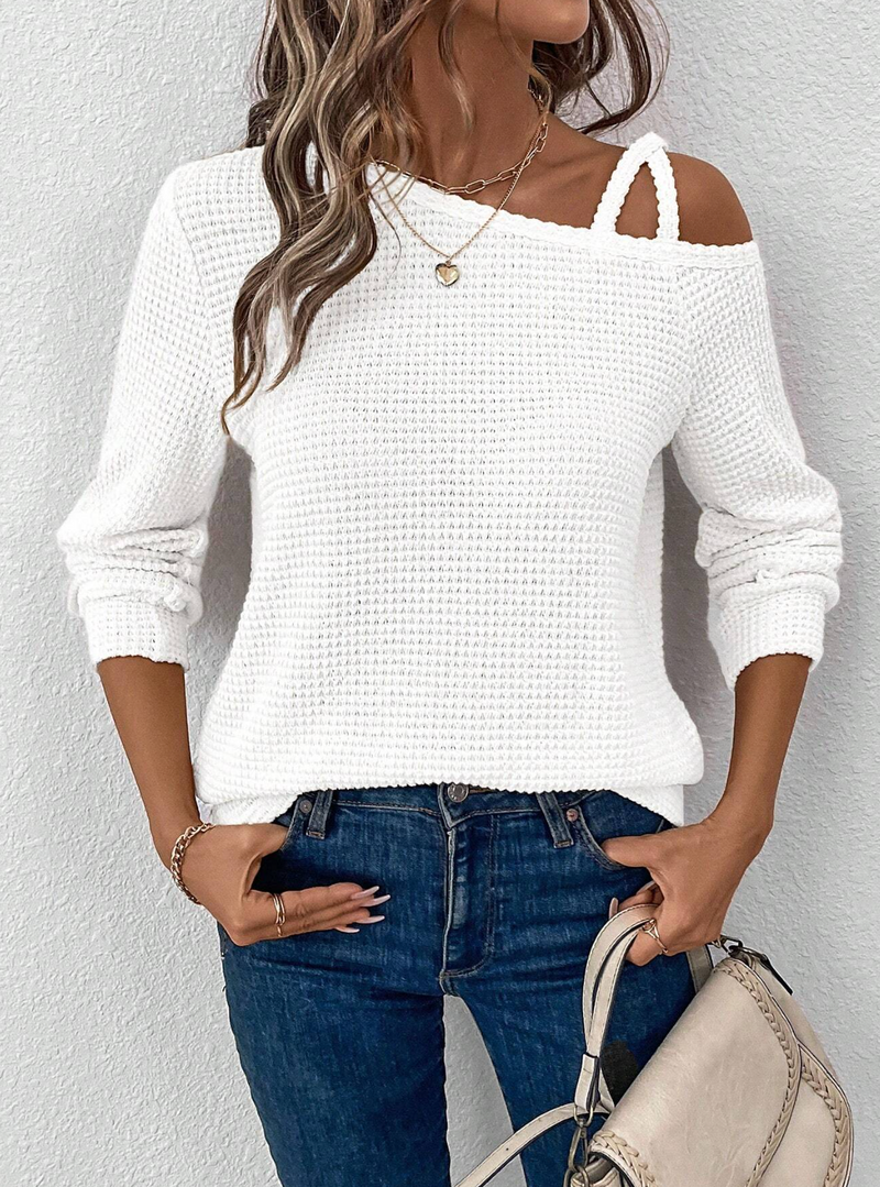 Blusa detalhe trançado