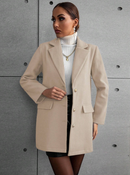 Casaco de inverno com botões