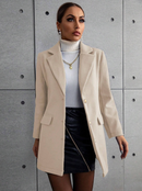 Casaco de inverno com botões