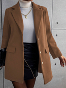 Casaco de inverno com botões