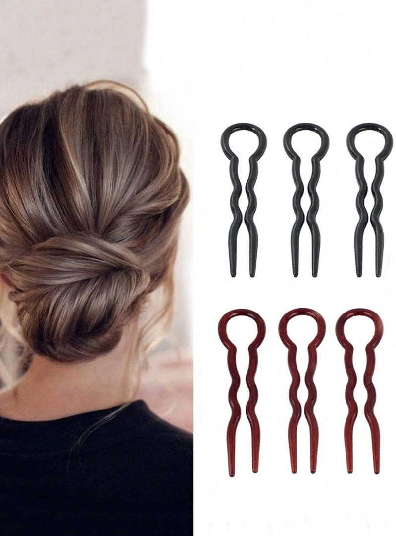 Grampos de cabelo retrô