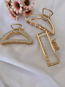 Kit 3 acessórios de cabelo retrô