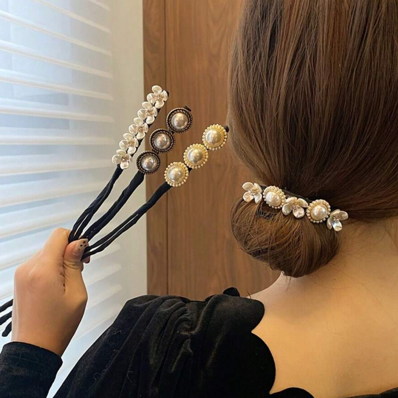 Kit 3 Acessórios de cabelo retrô