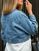 Jaqueta Jeans Feminina