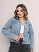 Jaqueta Jeans Feminina