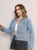 Jaqueta Jeans Feminina