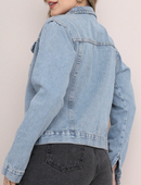 Jaqueta Jeans Feminina