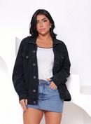 Jaqueta Jeans Feminina