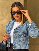 Jaqueta Jeans Feminina