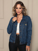Jaqueta Jeans Feminina