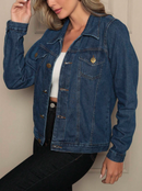 Jaqueta Jeans Feminina