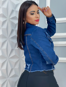Jaqueta Jeans Feminina