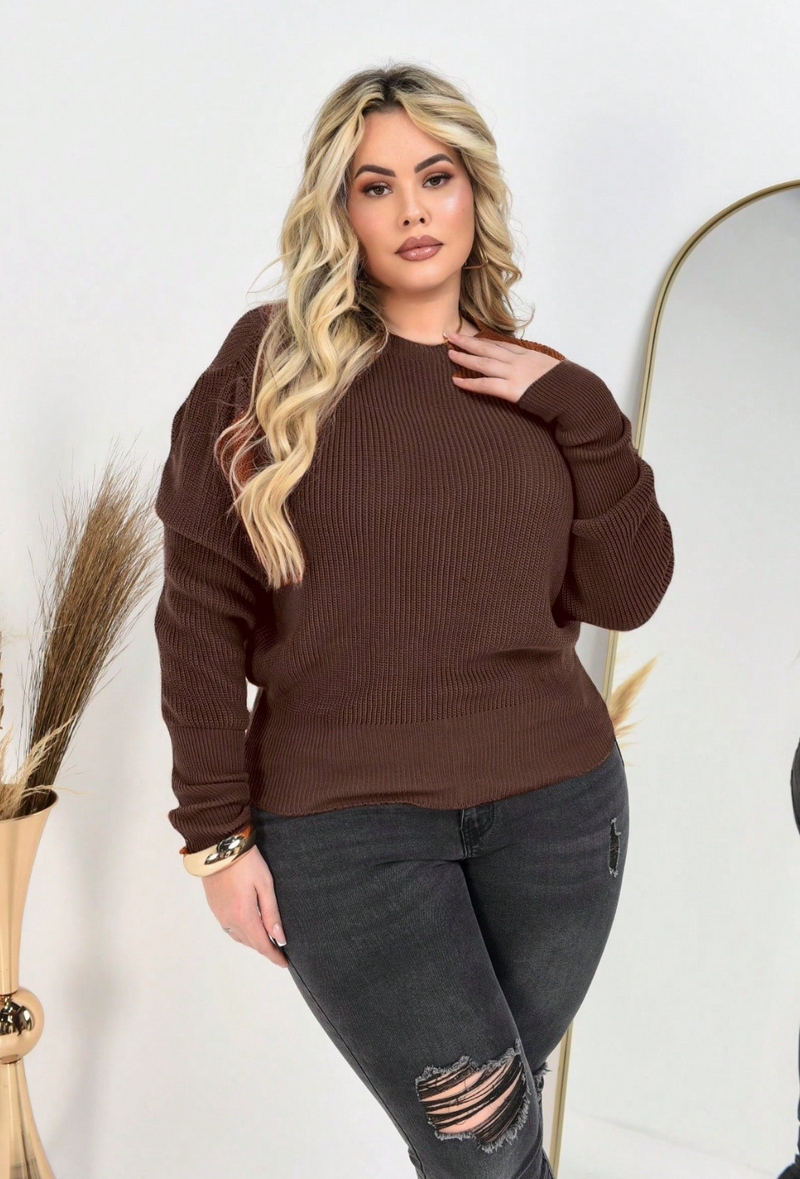 Blusa de tricô
