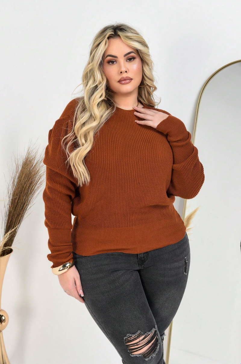Blusa de tricô