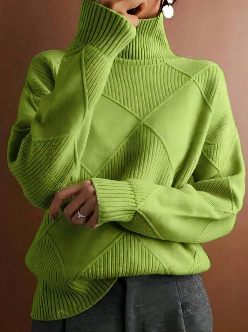 Blusa gola alta