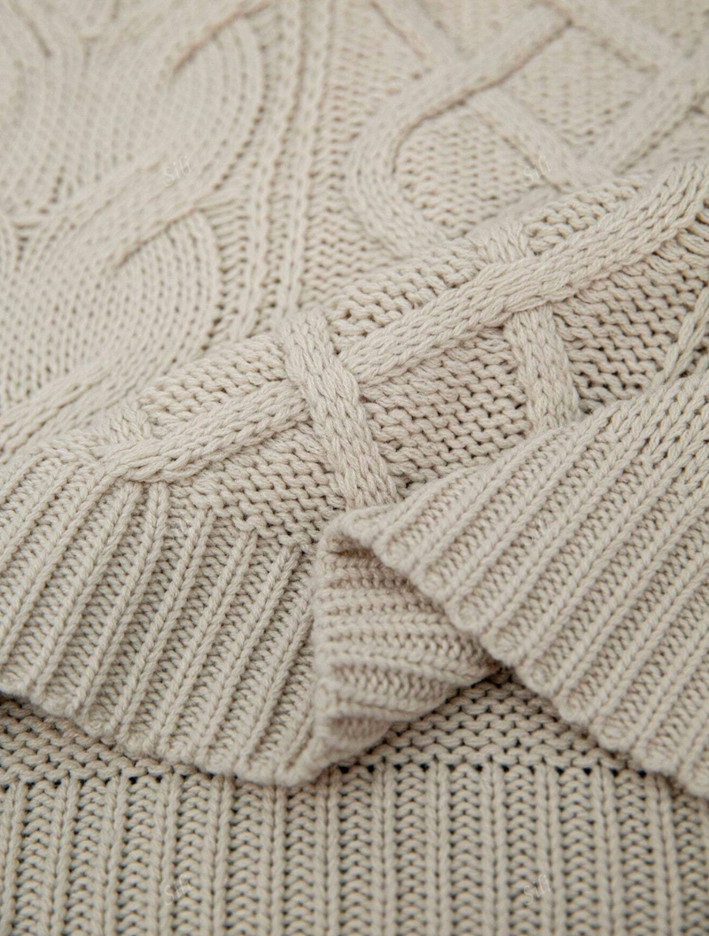 Blusa de tricô luxo