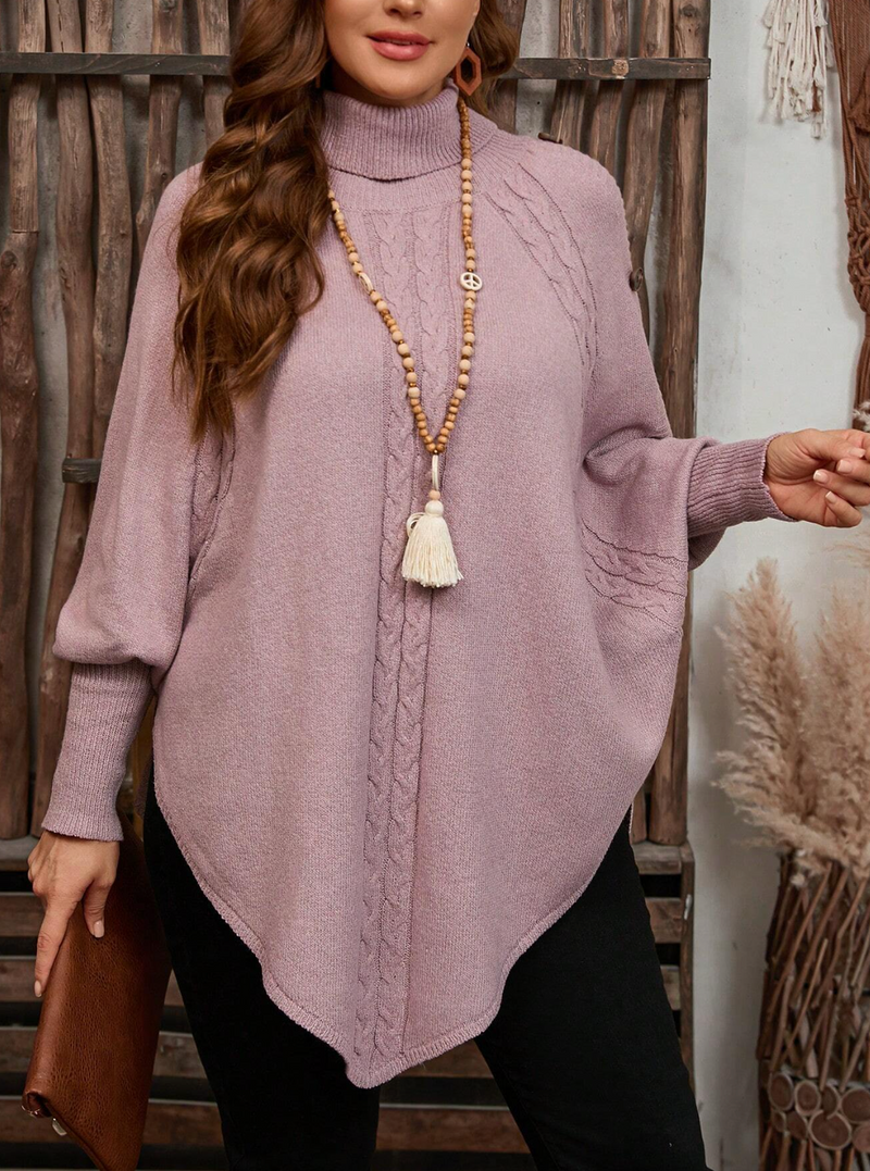 Poncho feminino