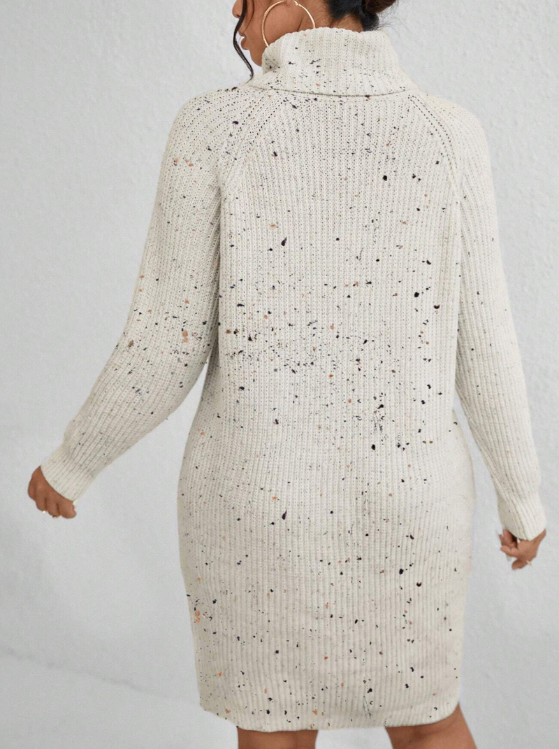 Vestido gola alta