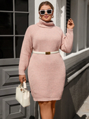 Vestido de tricô luxo