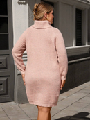 Vestido de tricô luxo