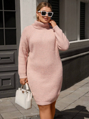 Vestido de tricô luxo