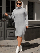 Vestido de tricô luxo