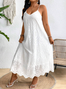 Vestido de lese com babados