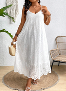 Vestido de lese com babados