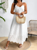 Vestido de lese com babados