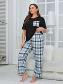 Pijama estampa xadrez