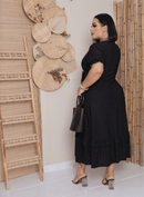 Vestido ponto suíço