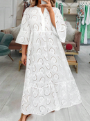 Vestido longo de lese