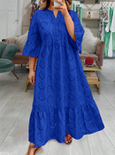 Vestido longo de lese