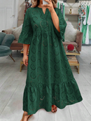 Vestido longo de lese