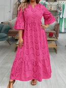 Vestido longo de lese