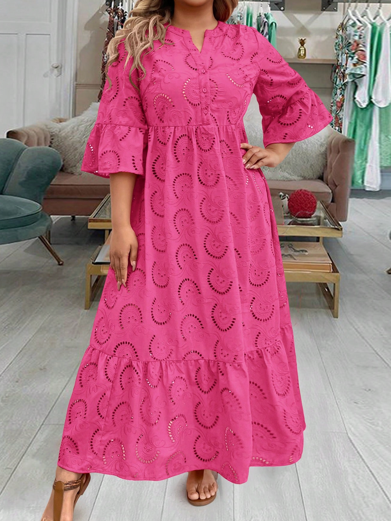 Vestido longo de lese