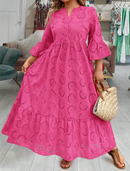 Vestido longo de lese