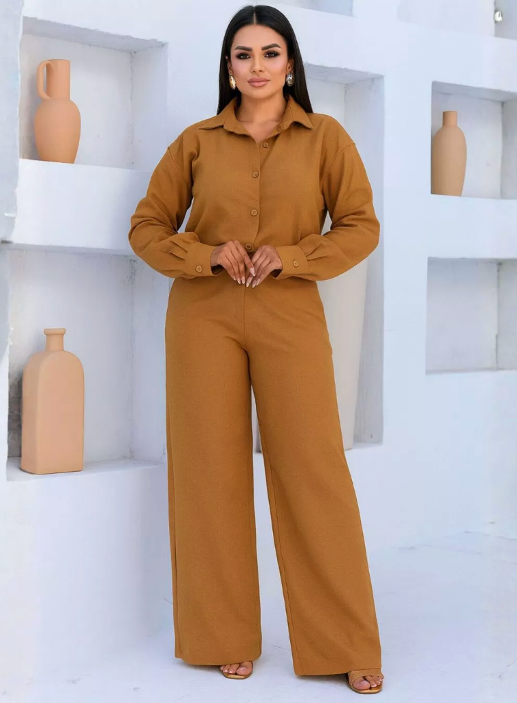 Conjunto Alfaiataria (Camisa + Pantalona)