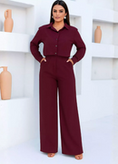 Conjunto Alfaiataria (Camisa + Pantalona)