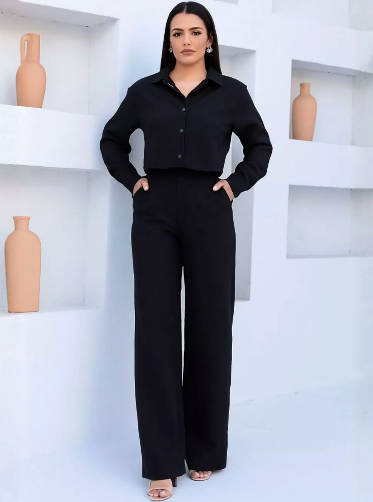 Conjunto Alfaiataria (Camisa + Pantalona)