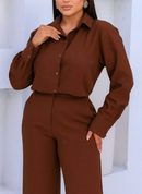 Conjunto Alfaiataria (Camisa + Pantalona)