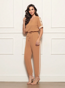 Conjunto de Moletom com Ziper e Bolso